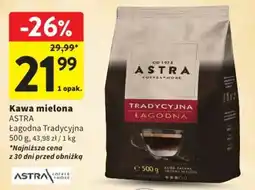 Intermarche Kawa mielona Astra Łagodna Tradycyjna oferta