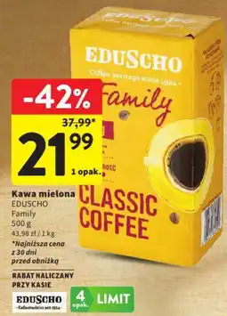 Intermarche Kawa mielona EDUSCHO Family oferta