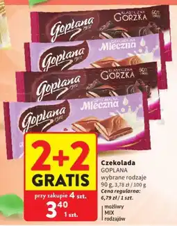 Intermarche Czekolada GOPLANA oferta