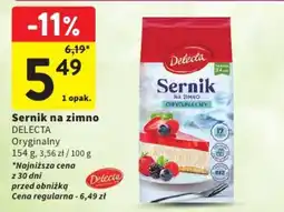 Intermarche Sernik na zimno Delecta Oryginalny oferta