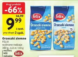 Intermarche Orzeszki ziemne FELIX wybrane rodzaje MIX rodzajów oferta