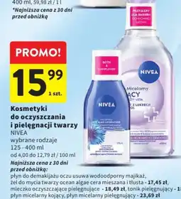 Intermarche Kosmetyki do oczyszczania i pielęgnacji twarzy NIVEA wybrane rodzaje oferta