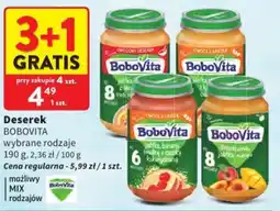 Intermarche Deserek BOBOVITA wybrane rodzaje oferta