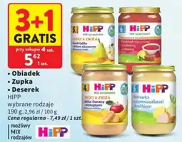 Intermarche Obiadek Zupka Deserek HIPP oferta