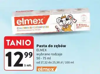 Intermarche Pasta do zębów ELMEX oferta