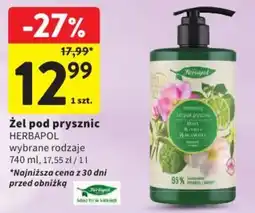 Intermarche Żel pod prysznic HERBAPOL wybrane rodzaje oferta