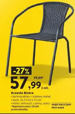 Intermarche Krzesło Bistro oferta