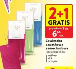 Intermarche Zawieszka zapachowa samochodowa MIX rodzajów oferta