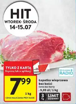 Intermarche Łopatka wieprzowa bez kości oferta