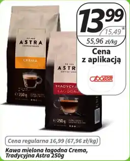 Społem Kawa mielona łagodna Crema, Tradycyjna Astra oferta