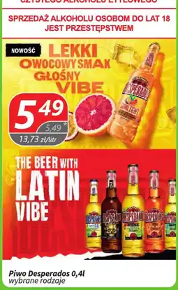 Społem Piwo Desperados oferta