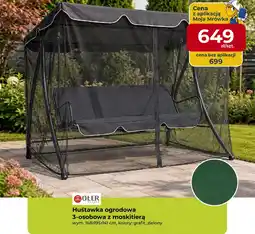 Mrówka Huśtawka ogrodowa 3-osobowa z moskitierą oferta