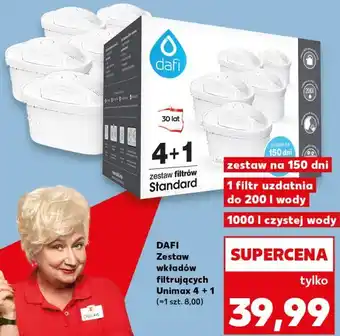 Kaufland DAFI Zestaw wkładów filtrujących Unimax 4 + 1 oferta