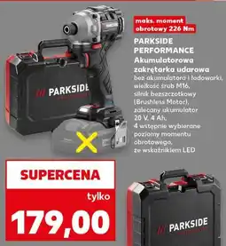 Kaufland PARKSIDE PERFORMANCE Akumulatorowa zakrętarka udarowa oferta