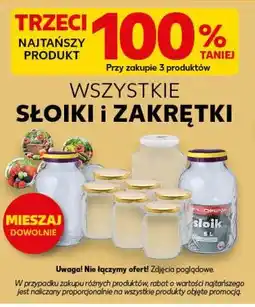Kaufland Wszystkie słoiki i zakrętki oferta
