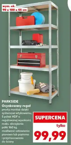 Kaufland PARKSIDE Ocynkowany regał oferta