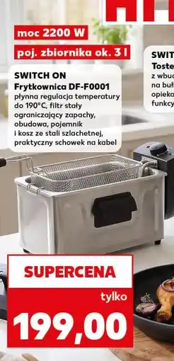 Kaufland SWITCH ON Frytkownica DF-F0001 oferta