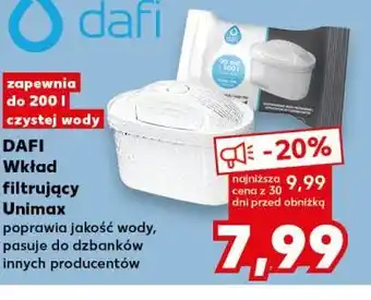 Kaufland DAFI Wkład filtrujący Unimax oferta