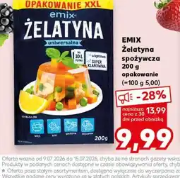 Kaufland EMIX Żelatyna spożywcza oferta
