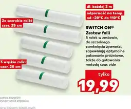Kaufland SWITCH ON Zestaw folii oferta