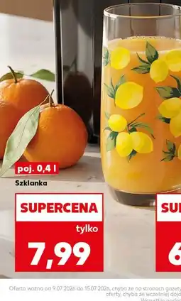 Kaufland Szklanka poj oferta