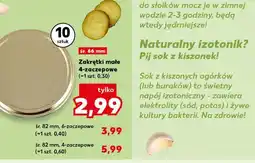 Kaufland Zakrętki małe 4-zaczepowe oferta