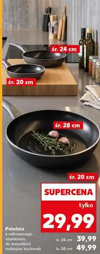 Kaufland Patelnia z odkuwanego aluminium oferta