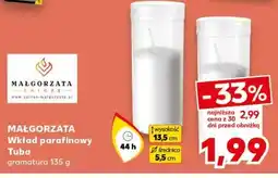 Kaufland MAŁGORZATA Wkład parafinowy Tuba oferta