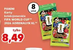 Kaufland PANINI Karty kolekcjonerskie FIFA WORLD CUP 2026 ADRENALYN XL oferta
