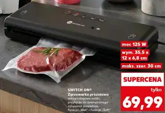 Kaufland SWITCH ON Zgrzewarka próżniowa oferta