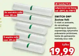 Kaufland Switch On Zestaw folii oferta