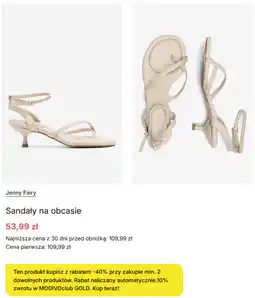 CCC Jenny Fairy Sandały na obcasie oferta