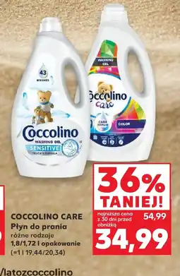 Kaufland Płyn do prania Coccolino oferta