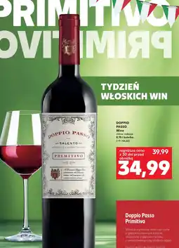 Kaufland Wino wytrawne Doppio oferta