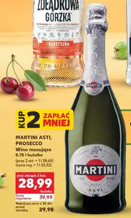 Kaufland Wino musujące Martini oferta