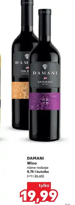 Kaufland Wino Damani oferta