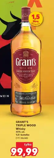 Kaufland Whisky Grant's oferta