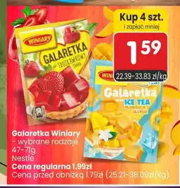 Market Point Galaretka o smaku truskawkowym Winiary oferta