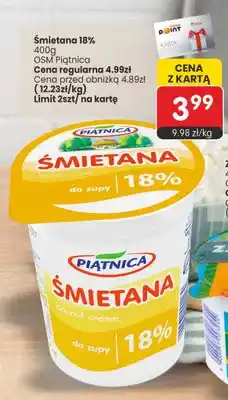 Market Point Śmietana 18% Piątnica oferta