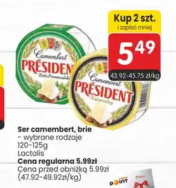 Market Point Ser camembert Président naturalny oferta