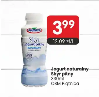 Market Point Jogurt naturalny Skyr pitny Piątnica oferta