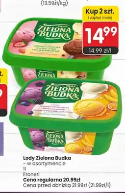 Market Point Lody czekoladowe waniliowe truskawkowe Zielona Budka oferta
