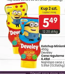 Market Point Ketchup Minionki Develey oferta