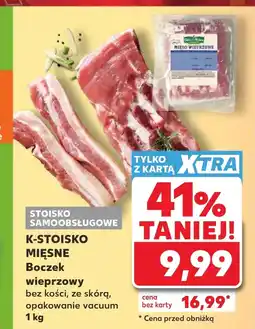 Kaufland Boczek bez kości K-Stoisko Mięsne oferta