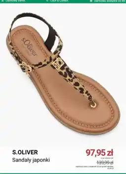 Deichmann Sandały japonki s.Oliver oferta