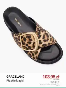 Deichmann Płaskie klapki Graceland oferta