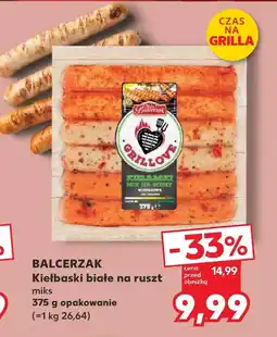 Kaufland Kiełbaski białe Balcerzak oferta