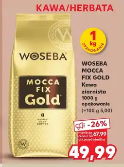 Kaufland Kawa ziarnista Woseba oferta