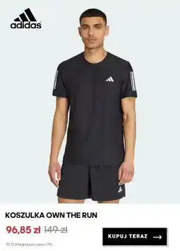 Adidas Koszulka sportowa Adidas Own The Run oferta