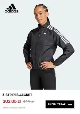 Adidas Kurtka Adidas 3-Stripes Jacket oferta